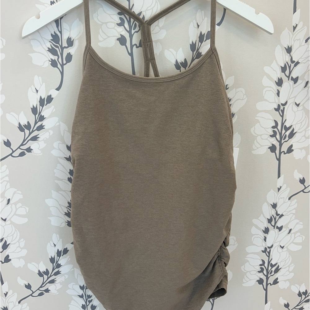 Beyond the Bump Taupe Tank Top